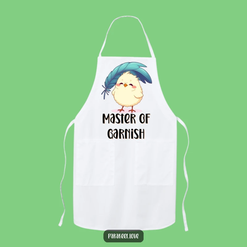 Funny Chef Bird Apron: Kitchen Balance Wear, Hilarious Funny Gift