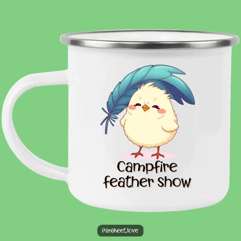 Funny Camp Balance Mug: Durable Bird Cup, Perfect Funny Gift